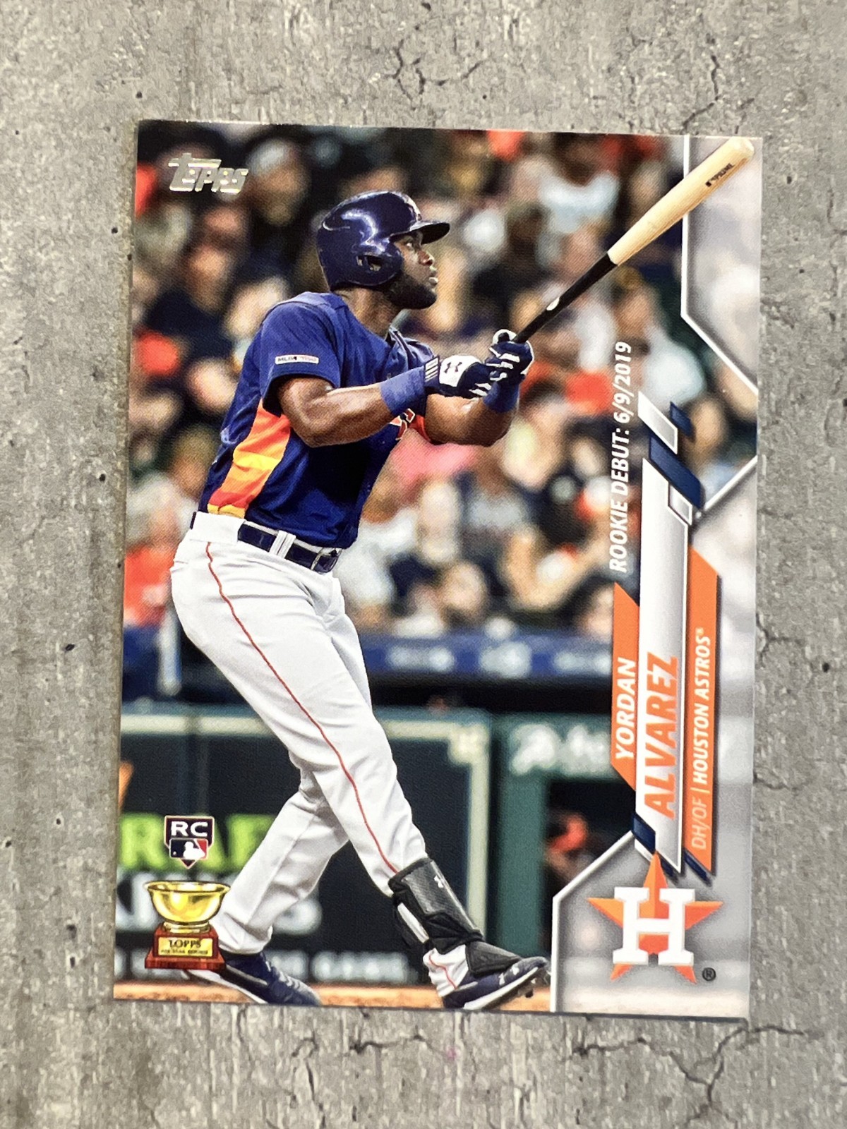 2020 Topps Update Yordan Alvarez #U-300 Rookie Card Houston Astros RC