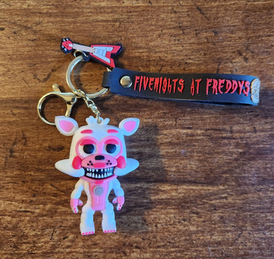 FNAF Five Nights at Freddy's  3-D Keychain Funtime Foxy