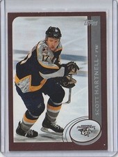 2002-03 Topps #206 Scott Hartnell Nashville Predators