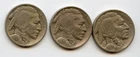 1936 PDS Buffalo Nickel  Lot 3 coins  * No Reserve *