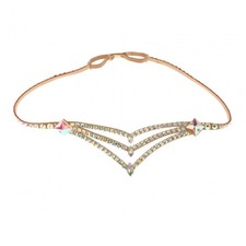 Bauchtanz-Kopfschmuck, Strass-Kopfkette, für Bauchtanz-Partys und Hochzeiten