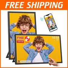 WiFi Digital Picture Frame, 1920x1080 IPS Touch Screen