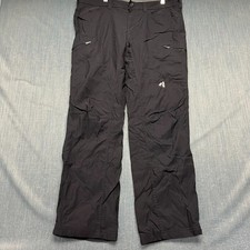 Eddie Bauer Men's Cargo Pants Size 38x32 Black Hiking Outdoor First Ascent Guide