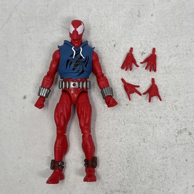Marvel Legends Retro Card Spiderman Scarlet Spider Figure Ben