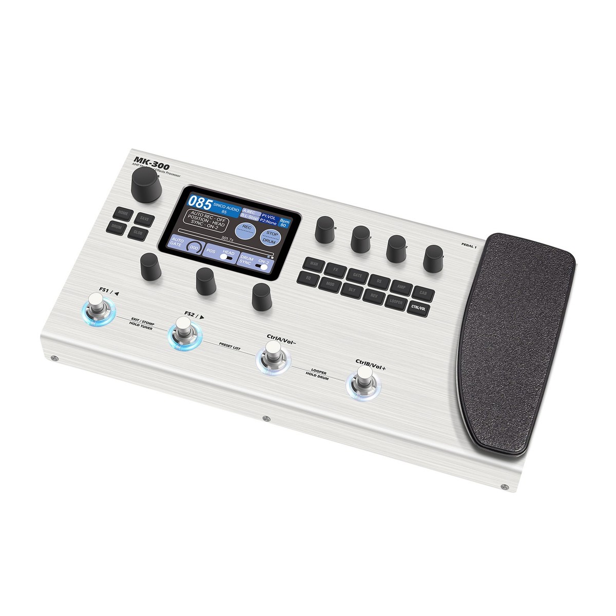 M-VAVE MK-300 Guitar Bass AMP Modeler & Effects Processor W/ 320+