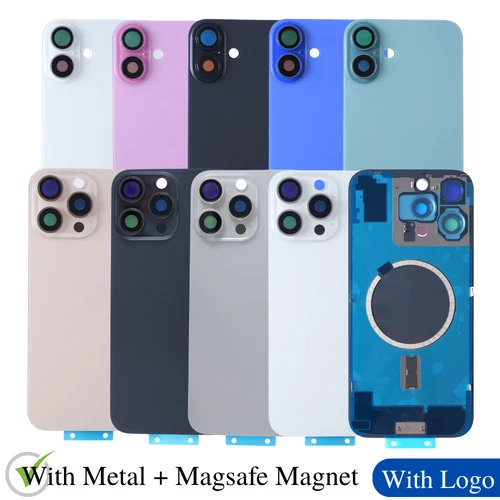 Big Hole Back Glass Cover Replacement For iPhone X XS 11 12 13 14 15 16 Pro Max - Picture 1 of 9