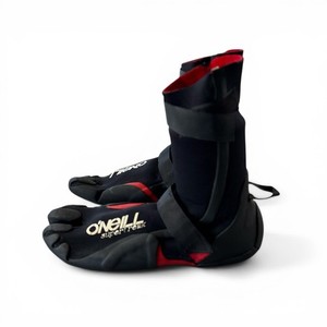 O'Neill Superfreak Split Toe Bootie Surf Shoe Mens 10 Adjustable Straps 3MM