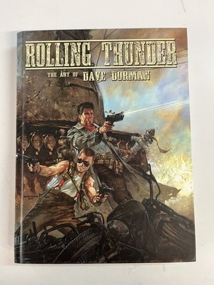 Rolling Thunder: The Art of Dave Dorman - Hardcover Book - OOP - RARE!