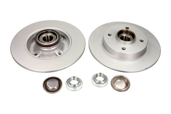 2X Quaro QD0711 Bremsscheibe Peugeot T. 307/C4 Z ØO¢Yskiem Z PowØOkñ Antykorozyj-image