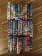 Lotto videocassette Disney originali