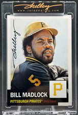 🔥2023 TOPPS LIVING SET BILL MADLOCK #779 JARED KELLEY ARTIST AUTO 3/20 PIRATES!