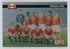 1996 Plascot European Championship Stars Checklist Netherlands #43 0cp0