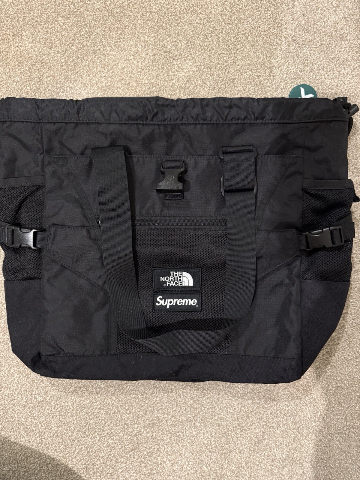 Supreme The North Face Adventure Tote Black SS20 Bag