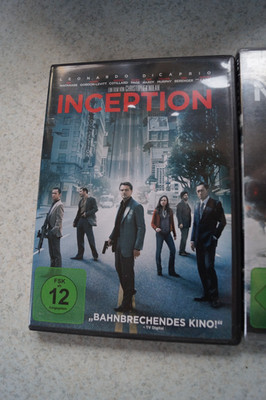 INCEPTION - ''Bahnbrechendes Kino'' DVD FSK12 Leonardo DiCaprio
