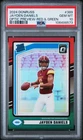 Jayden Daniels #389 [Red Green Optic Preview] 2024 Panini Donruss PSA 10 🔥