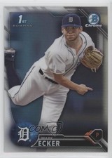 2016 Bowman Draft Chrome Draft Picks Refractor Mark Ecker #BDC-114 fm0