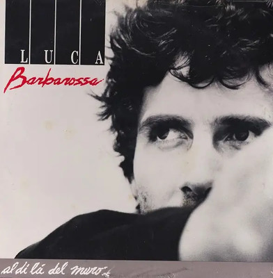 Luca Barbarossa Al Di Là Del Muro NEAR MINT CBS Vinyl LP