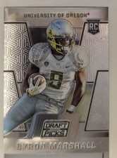 2016 Panini Prizm Draft Picks Football Byron Marshall #156 (RC)