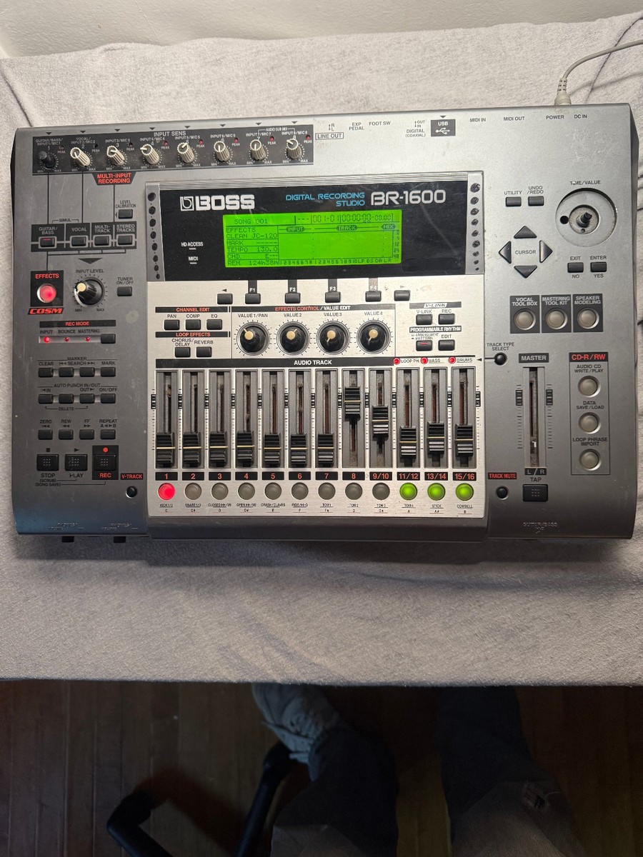BOSS BR-1600CD マルチトラックレコーダー BOSS BR-1600CD Digital Multi Track Recorder for sale online | eBay