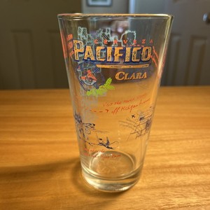 Pacifico Clara Cerveza Chicago Beer Pint Glass