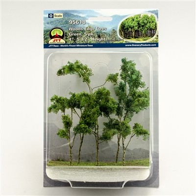 JTT Scenery Products 95618 O Scale 4'' - 5.5'' Woods Edge Trees (Box of 5)