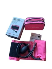 Dixie EMS Adult Blood Pressure Cuff Kit Pink w/ Carrying Case 143401PK
