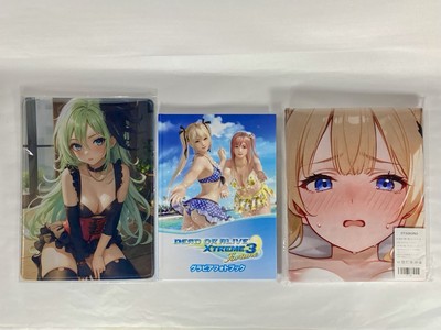 DOA set Dead or Alive Book : Xtreme 3 Fortune  & Bath towel 39'' x 20'' & Mat A 4.
