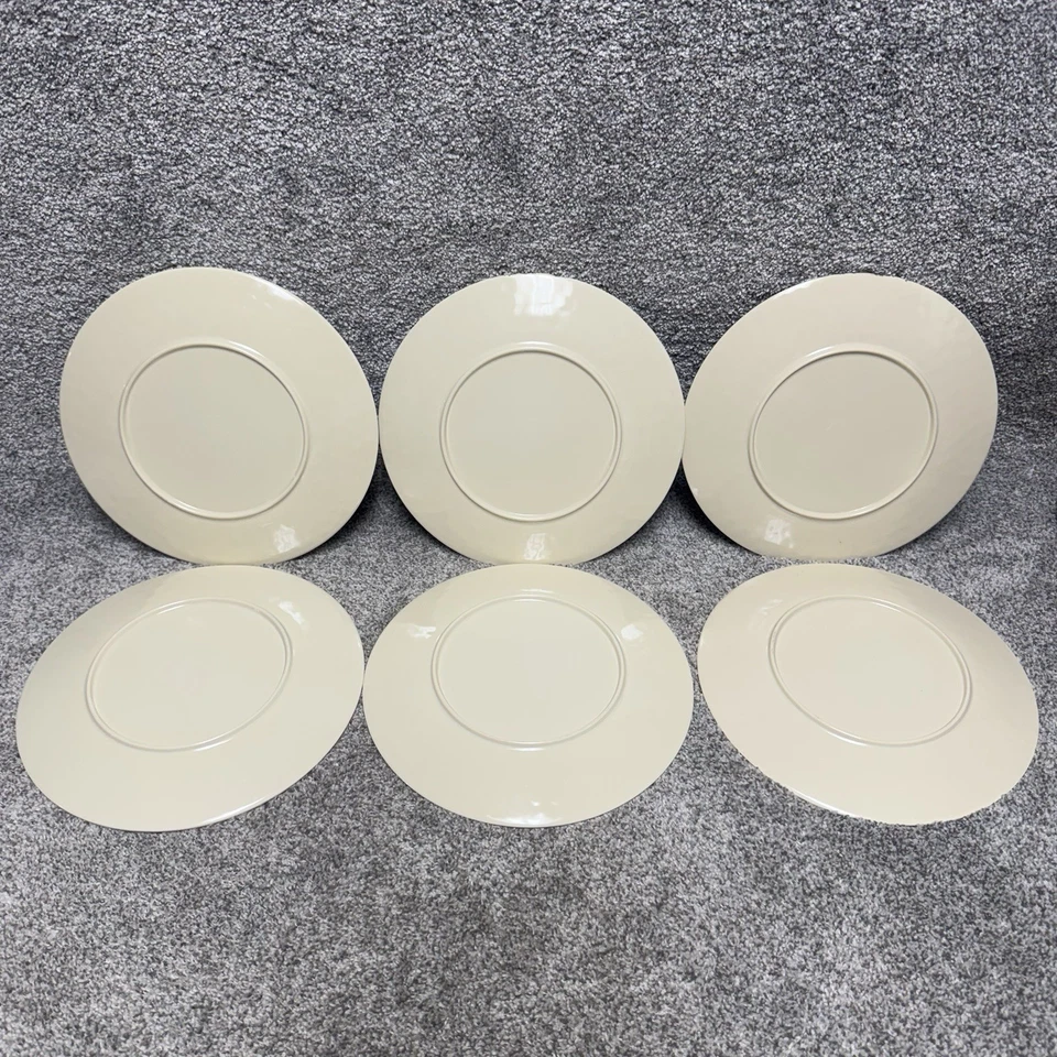 Juego de 12 platos de melamina Better Homes and Gardens 6 ensaladas 6 cenas boho eclécticas Foto 3 de 4