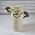 ROSEVILLE USA MING TREE VASE WHITE POTTERY ART VINTAGE MCM 1949 581-6"