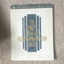 The First Book of Mezzo-Soprano/Alto Solos Cl...