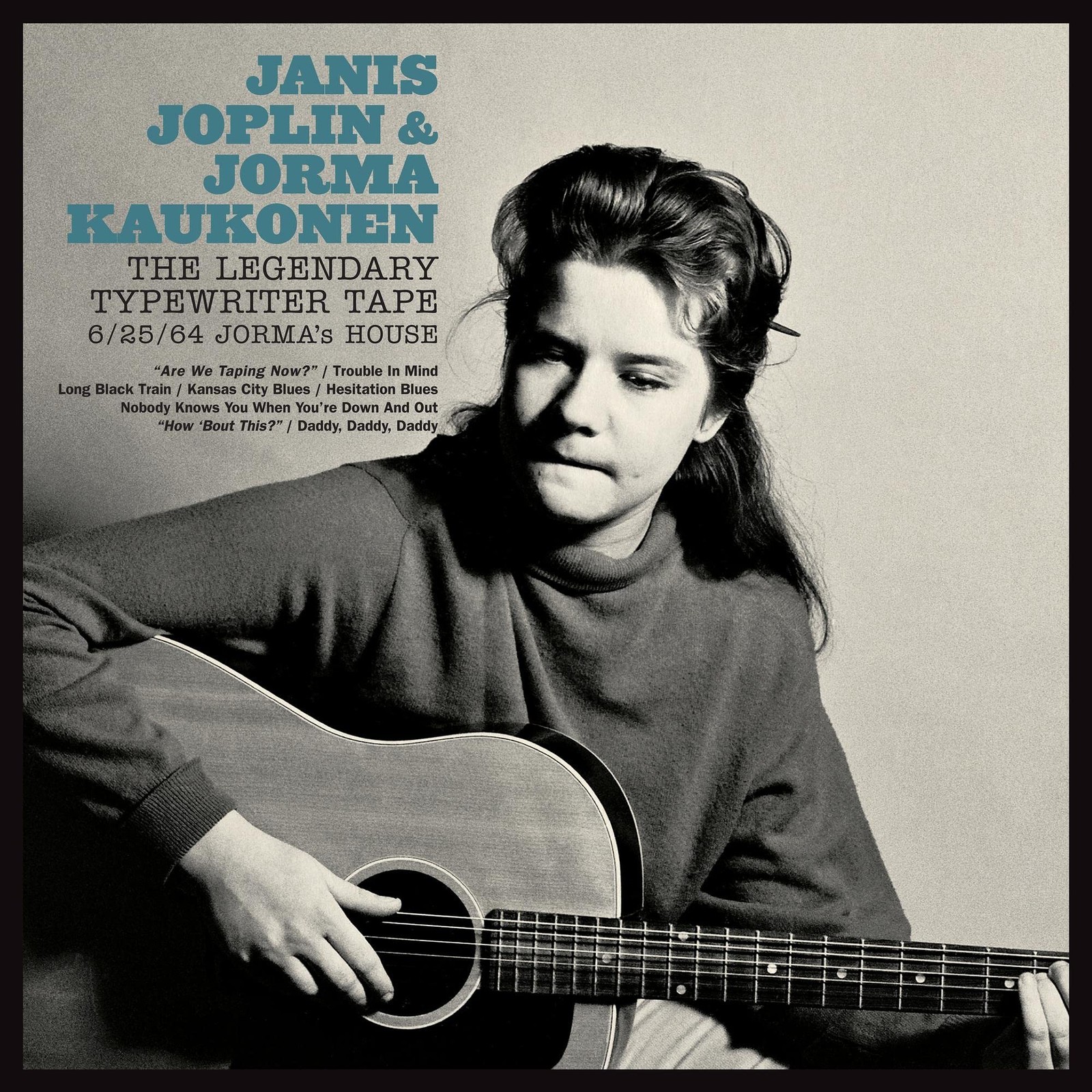 Janis Joplin and Jorma Kaukonen Legendary Typewriter Tape CD NEW