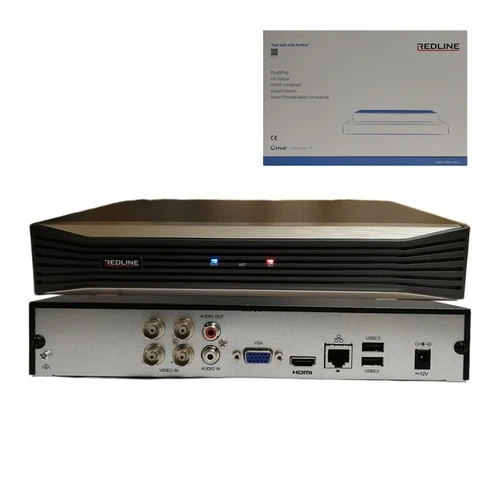 Redline 4 Channel DVR RT-8004 XVR Recorder XVR-8004( No HDD)