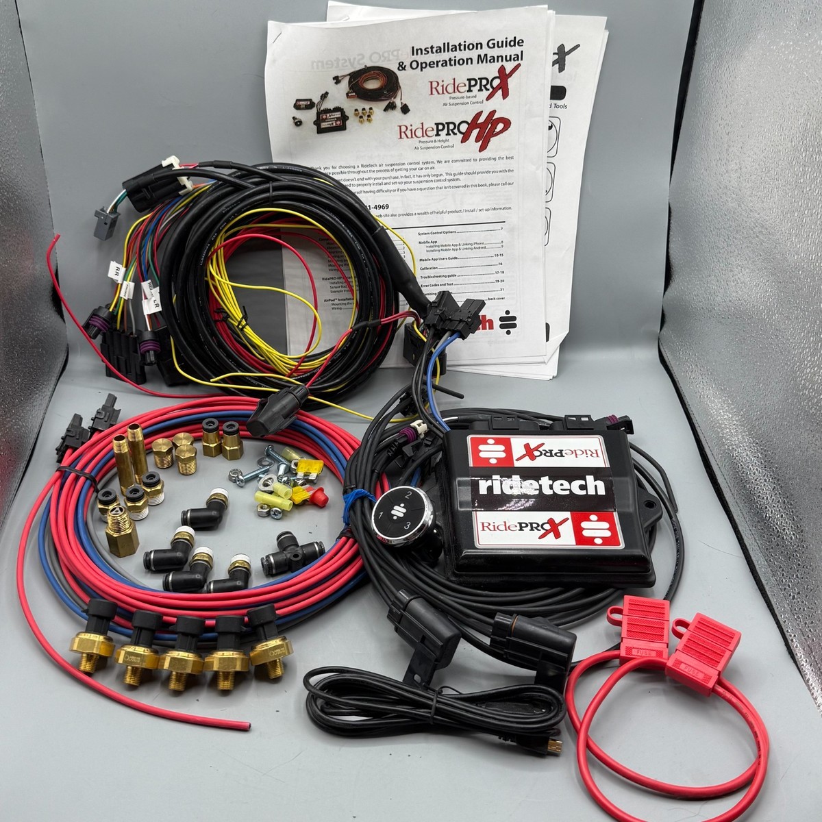 READ* Ridetech RidePro X Air Suspension Controller Kit 30418000 | eBay