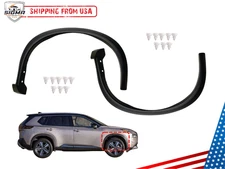 Pair of Right and Left Front Fender Molding Trims for Nissan Rogue 2021-2023