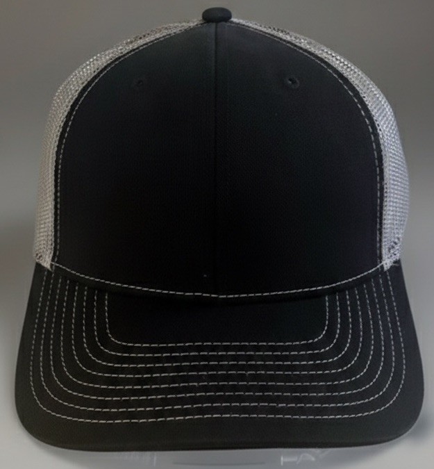 &bull; Black/gray Mesh Structured Cap &bull; Adjustable Snapback N