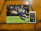 ADAM THIELEN MINNESOTA VIKINGS SIGNED 8x10 PHOTO JSA COA