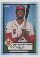 2021 Topps Chrome Platinum Anniversary Mega Box Prism Refractor Dee Gordon e9p