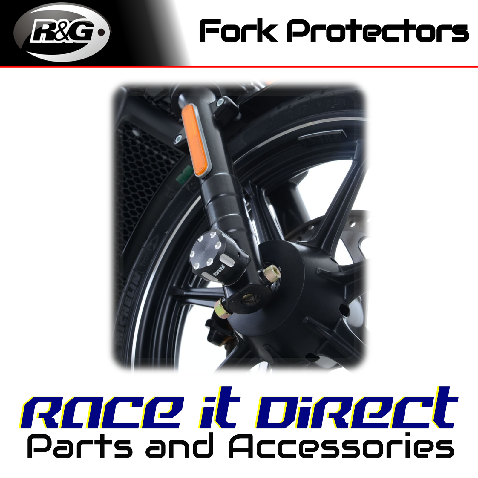 Fork Protectors for Harley-Davidson Street 500 2015-2018 R&G