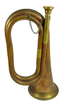 Vintage Beautiful Brass and Copper Bugle Made in India