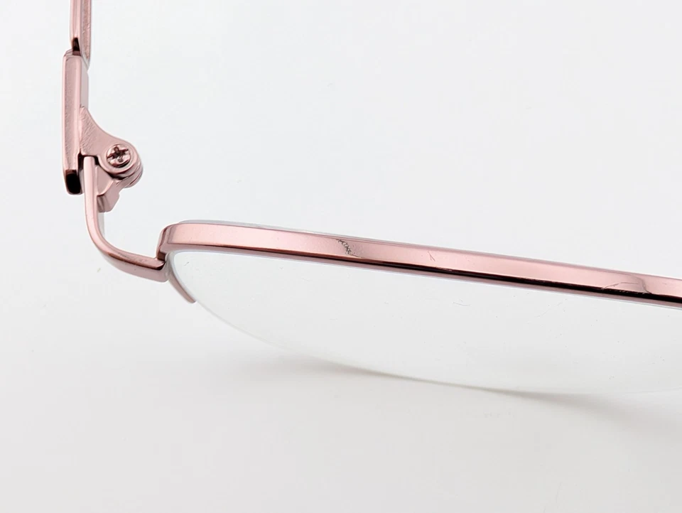 Furla Eyeglasses, Frames Only, Titanium, VFU556K 0SBS, 52-17-140, Pink, Half Rim - Image 4 of 4