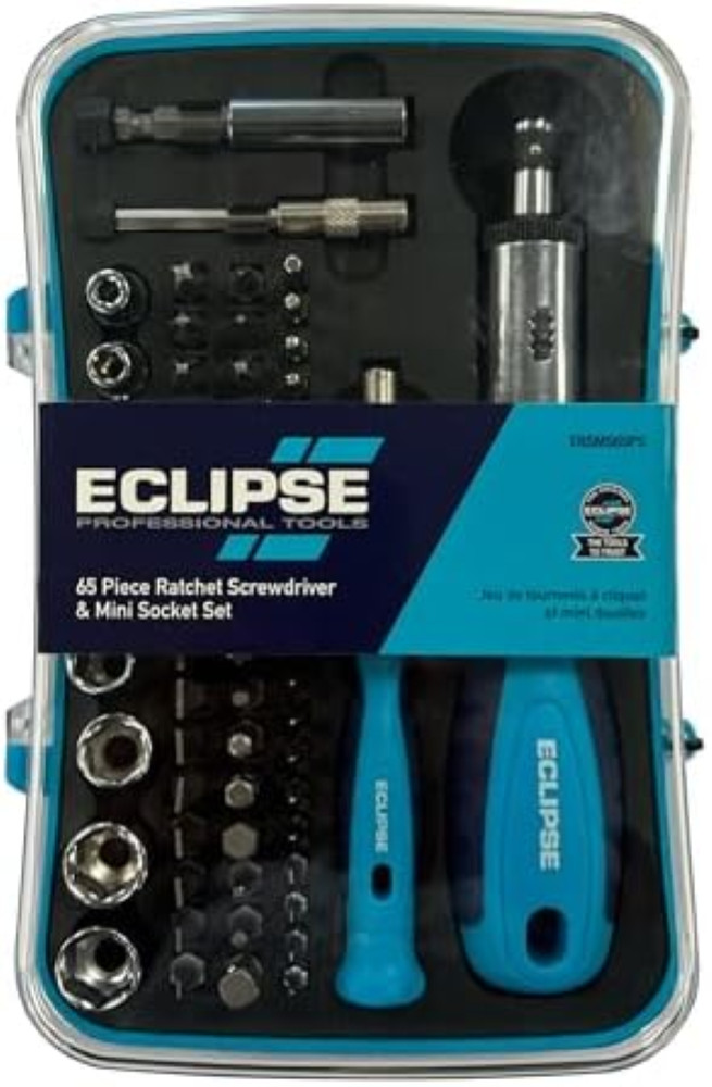 Eclipse ERS33PS Set Cacciaviti a Cricchetto 33 Pezzi - Qualità Professionale