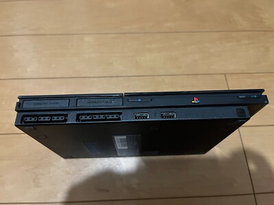 Sony PlayStation 2 Console SCPH-90000 CB Slim Black Color and 8