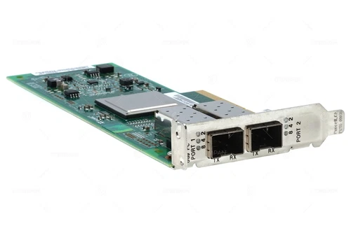 489191-001 LP HP QLOGIC QLE2562 8GB DUAL PORT FC ADAPTER 2 X GBIC