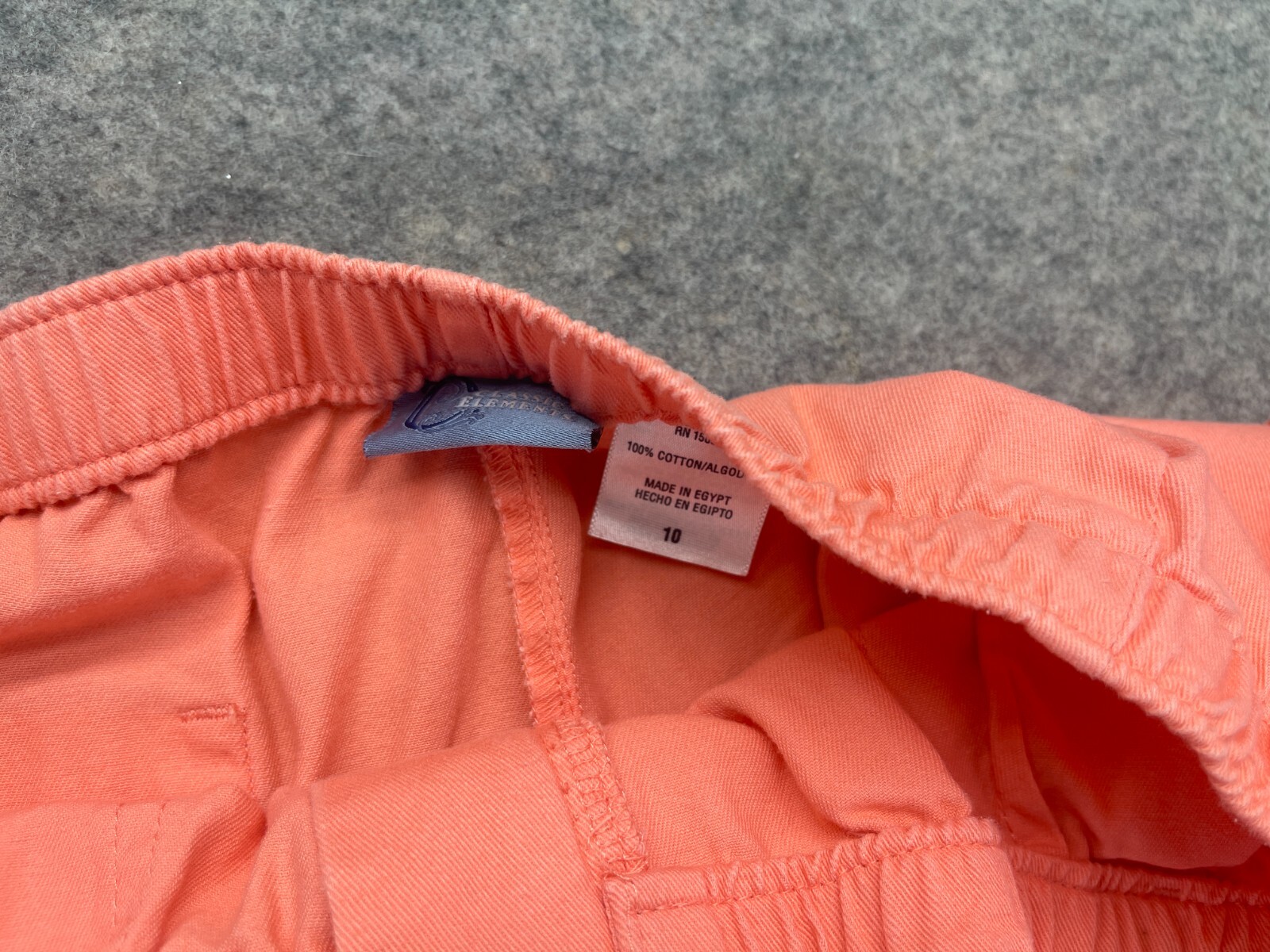 Classic Elements Pants Size 10 Pink Capri Elastic… - image 7