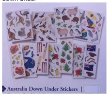 RARE! NLA Creative Memories Sticker Pack NEW! NIP Down Under sticker pack