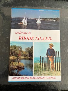 1970 Welcome to Rhode Island Tourist Guide