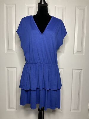 emma and michele blue dress Dress Casual Midi By Emma And Michele In Blue, Size: Xl – Clothes Mentor  Clarksville TN #198 main image 1