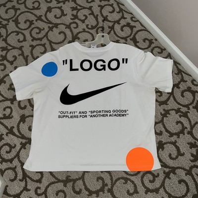 Nikelab x OFF-WHITE Mercurial NRG X Tee White Men's - SS18 - US