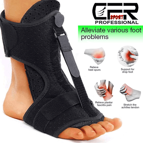 Plantar Fasciitis Night Splint Drop Foot Orthotic Brace Ankle Brace Support Pain - Picture 4 of 12