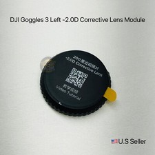 Original DJI Goggles 3 Left -2.0D Corrective Lens  OEM USA Seller